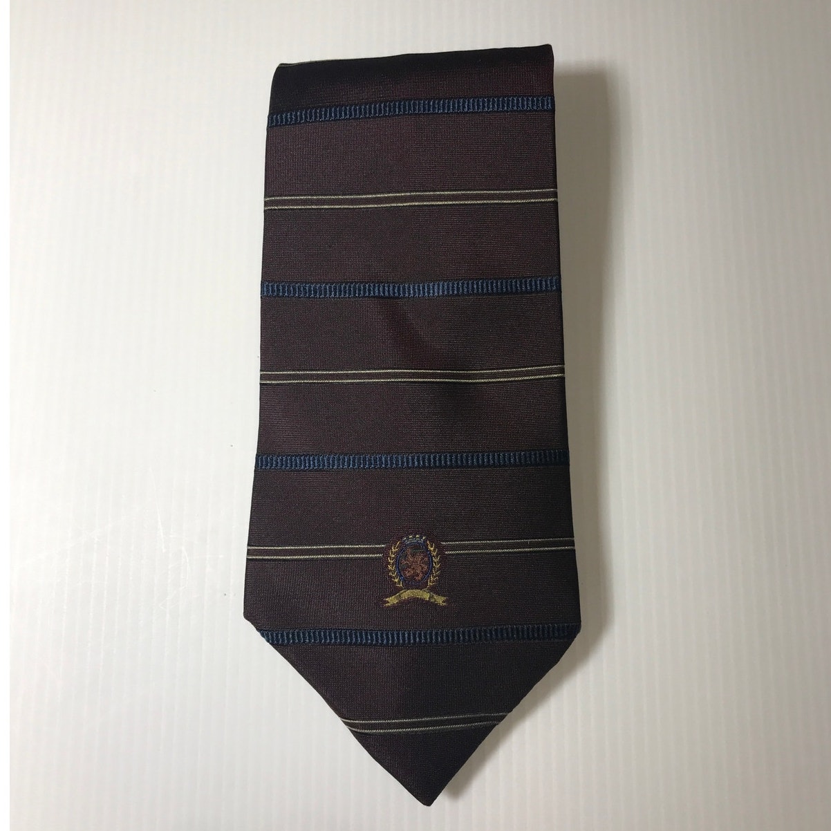 Tommy Hilfiger Classic Striped Silk Necktie